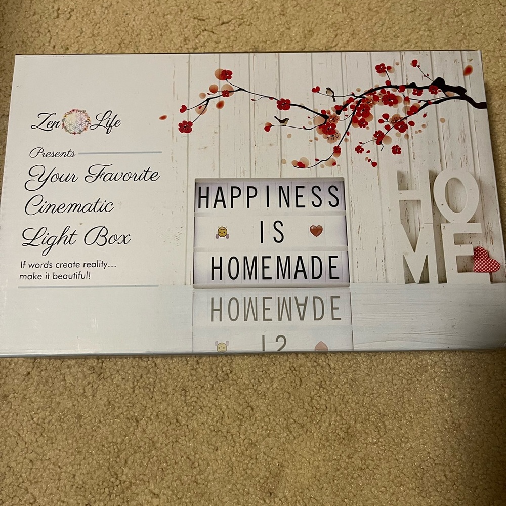 Zen Life Cinematic Light Box